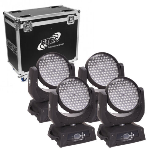 ETEC LED Moving Head ML108 Wash - 4er-Set