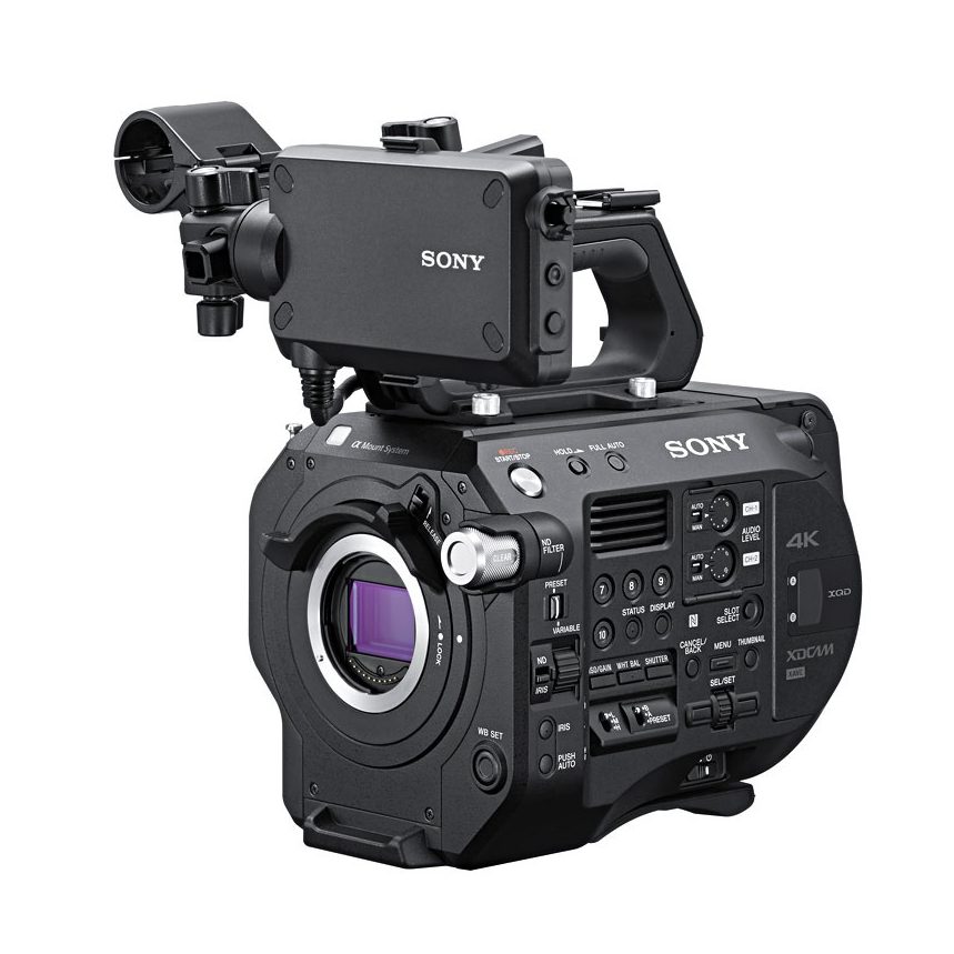 Sony PXW-FS7 MKII UHD Kamera mit XDCA-FS7 im Small Rig, ohne Objektiv