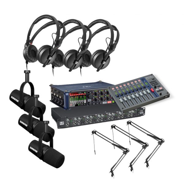 Audio- Podcast Pro - 3er - Set I Interview- Podcast Set mieten