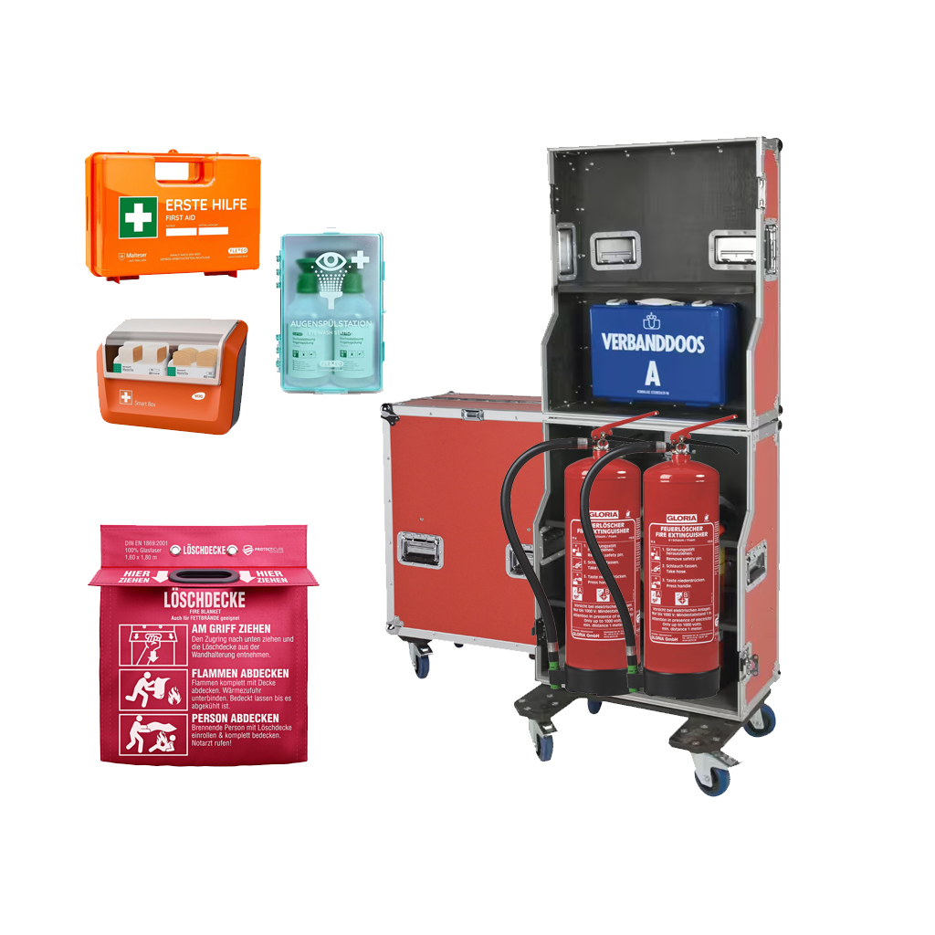 Transportcase mit Notfallausrüstung / Emergency Case - Trans 50