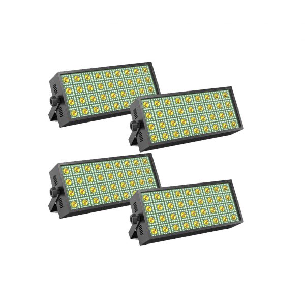 UKG DMX-RGB-Washer mit Blinderfunktion - 4er-Set