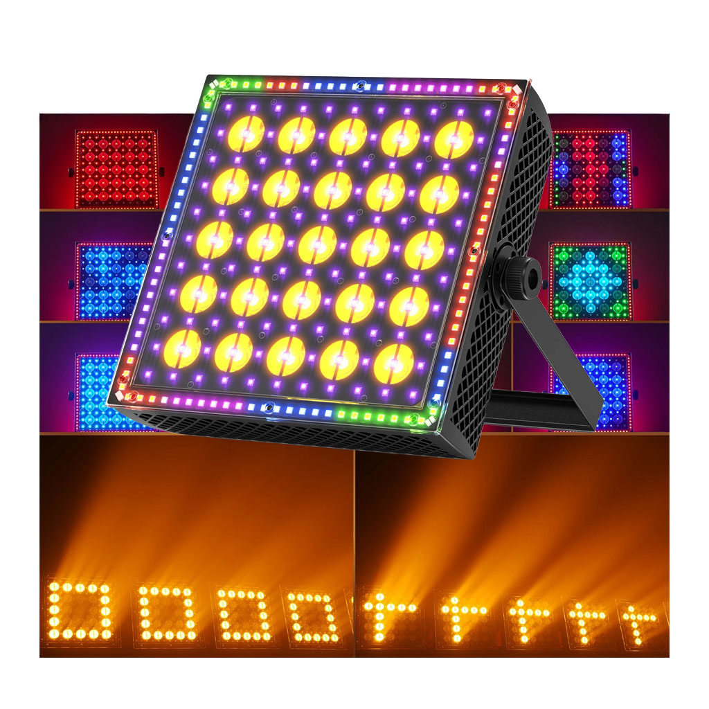 UKG DMX-RGB-Washer mit Blinderfunktion quadratisch