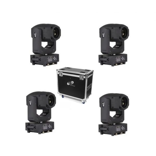 ETEC LED Moving Head E200 Spot - 4er-Set
