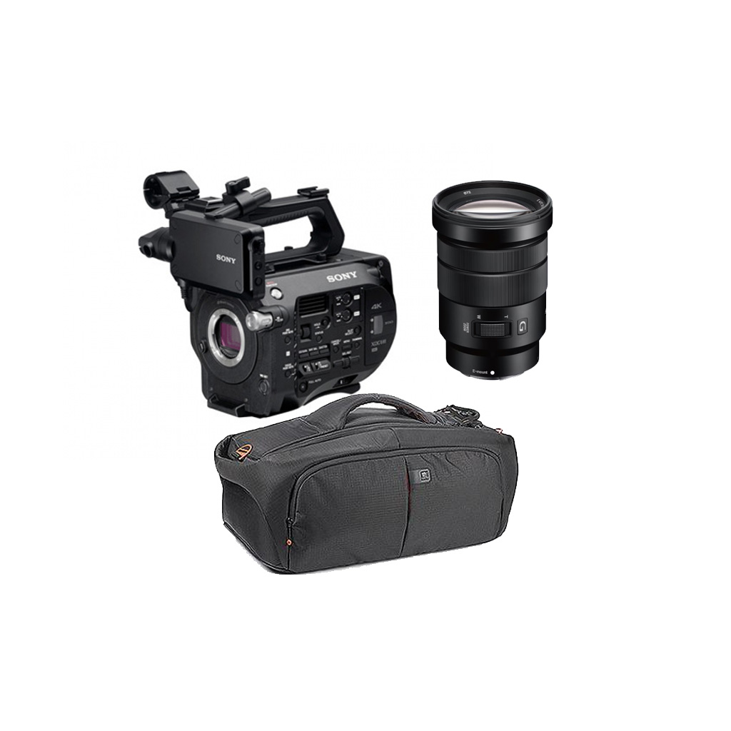 Sony PXW-FS7 MKI UHD Kamera, mit SEL 18-105 – Podcastkamera